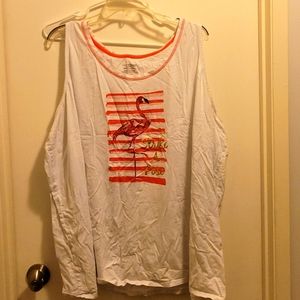 5X (34/36W) tanktop & shorts pj's.   Great to sleep in but has pockets for loung